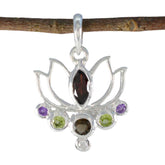 Alina Multicolor Dainty Pendant for Everyday Glam Multi Stone multicolor Multicolor